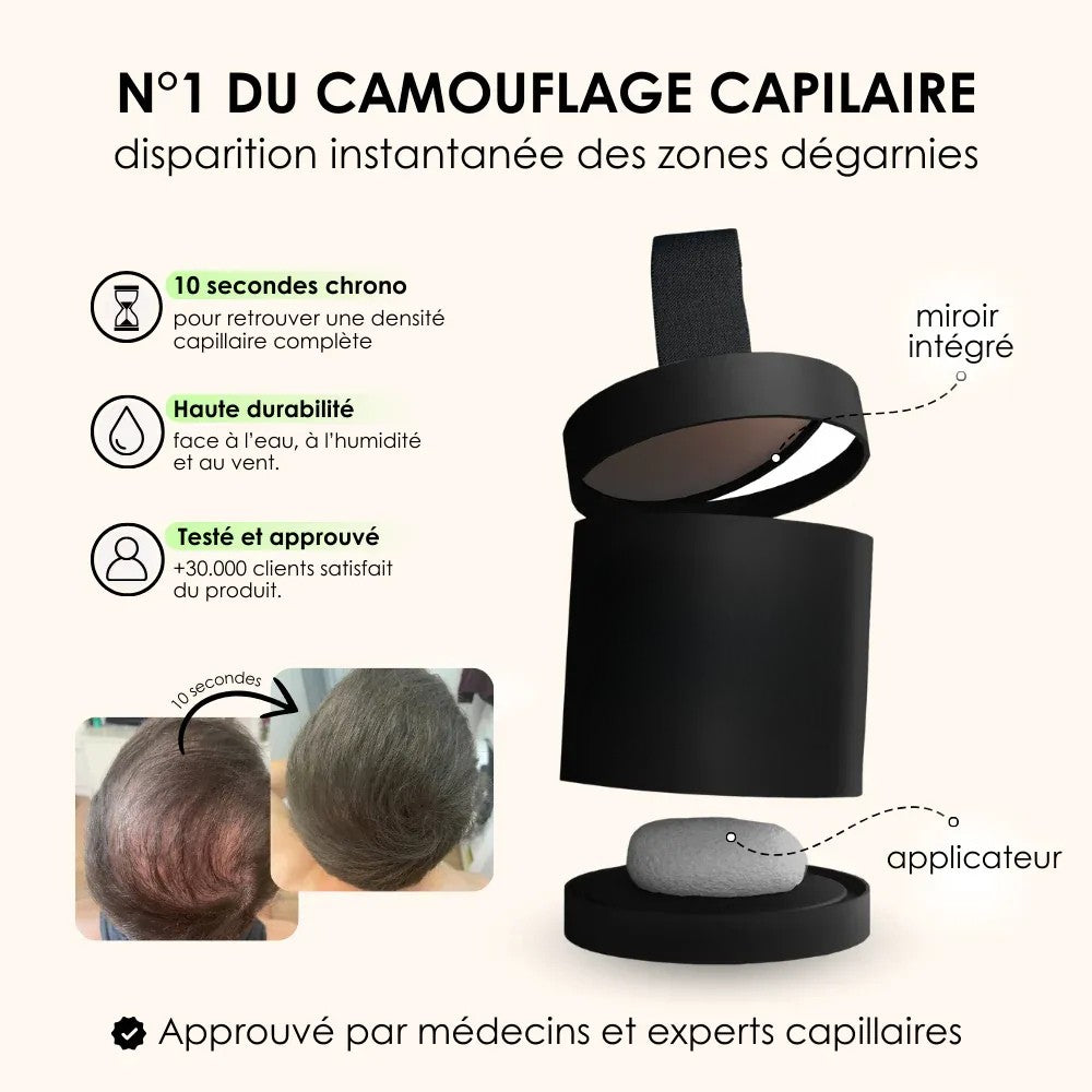 Hair camouflage